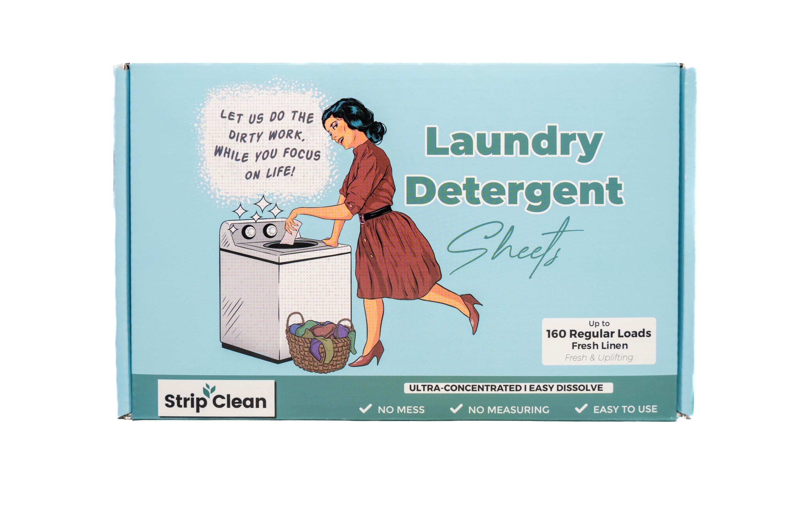 Laundry sheets Fresh Linen 160 Loads Laundry sheets Fresh Linen 160 Loads
