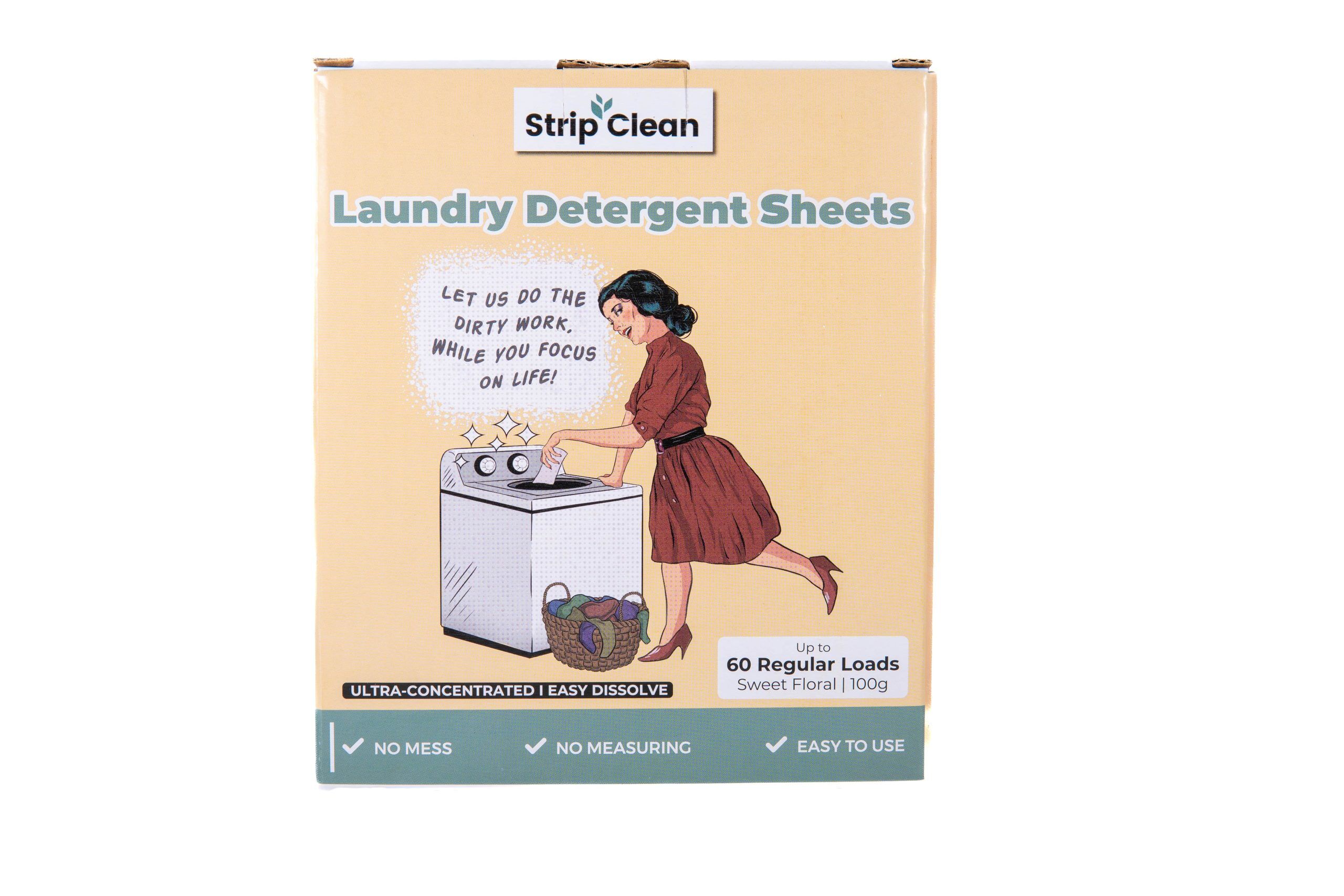 Laundry Sheets Sweet Floral 60 Loads Laundry Sheets Sweet Floral 60 Loads