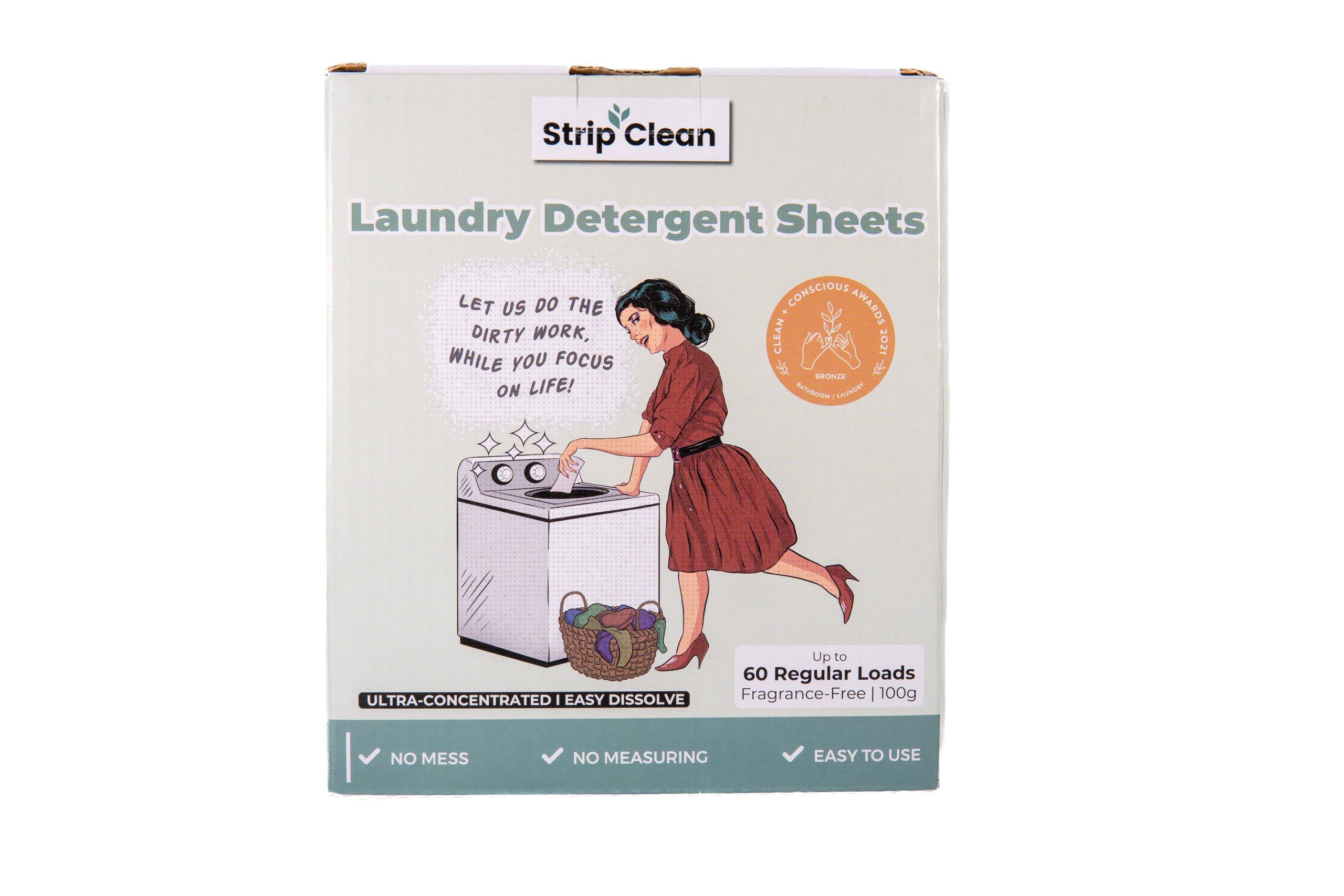 Laundry Sheets (Fragrance-Free)