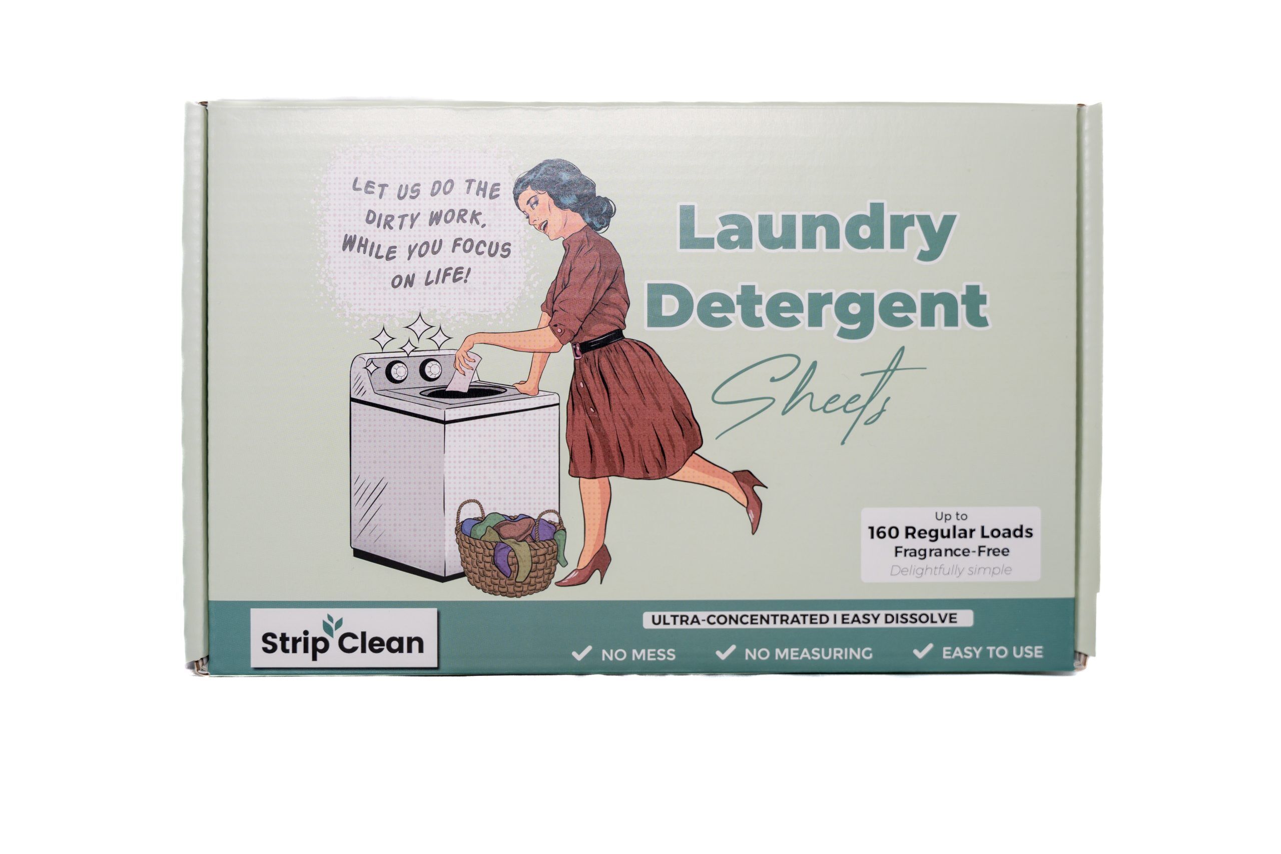 Fragrance-Free Laundry Sheets 160 Loads