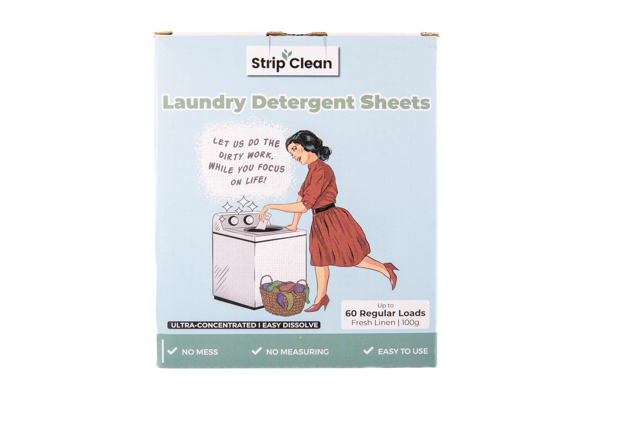 Laundry Sheets Fresh Linen 60 Loads